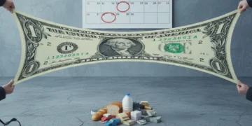 Inflation impacting US consumer spending in 2026, with stretched money and future calendar