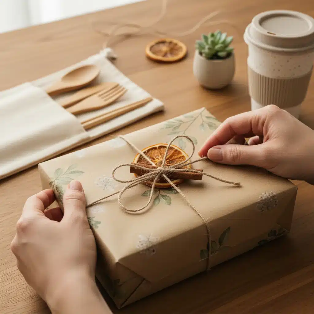 Sustainable and eco-friendly holiday gift wrapping