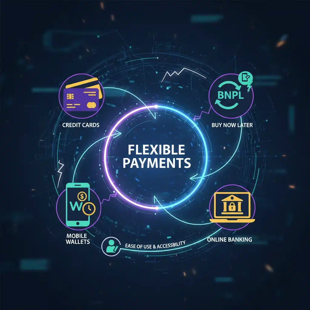 Digital payment ecosystem with BNPL and credit cards