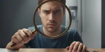 Confused person reviewing extended warranty documents for various products
