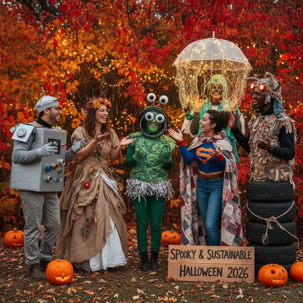 DIY Halloween costumes 2026 sustainable fashion